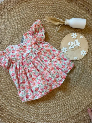 Tee shirt fleuris - Vertbaudet - 24 mois