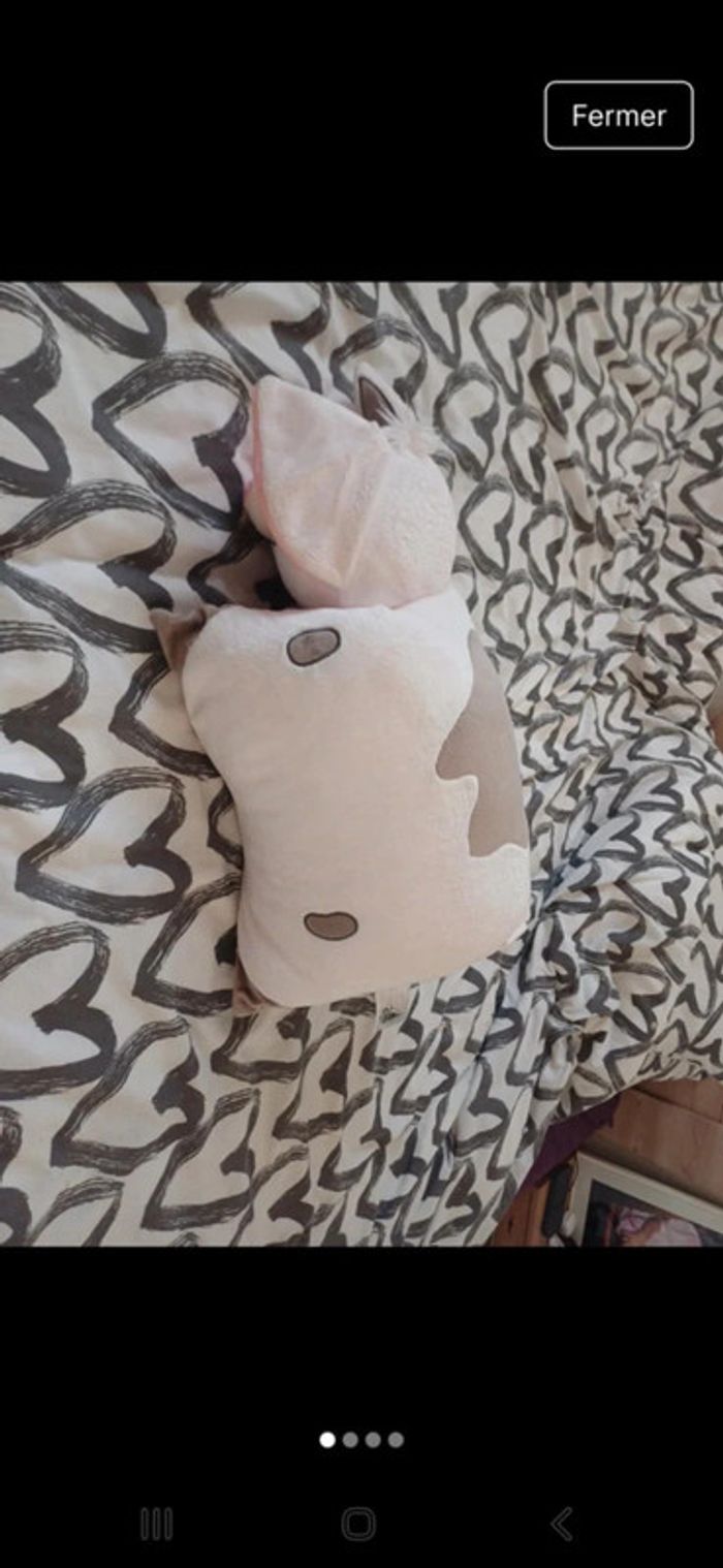 Peluche coussin cochon vaiana - photo numéro 4