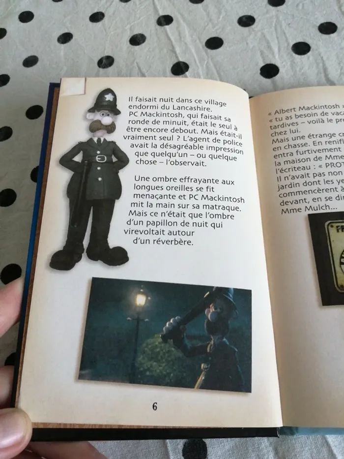 Livre le mystère du lapin-garou l'histoire du film / wallace et gromit - photo numéro 3