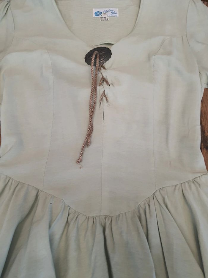 Magnifique robe Electric Blue taille 42 vert - photo numéro 11