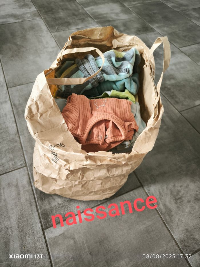 Lot vêtements garçon naissance