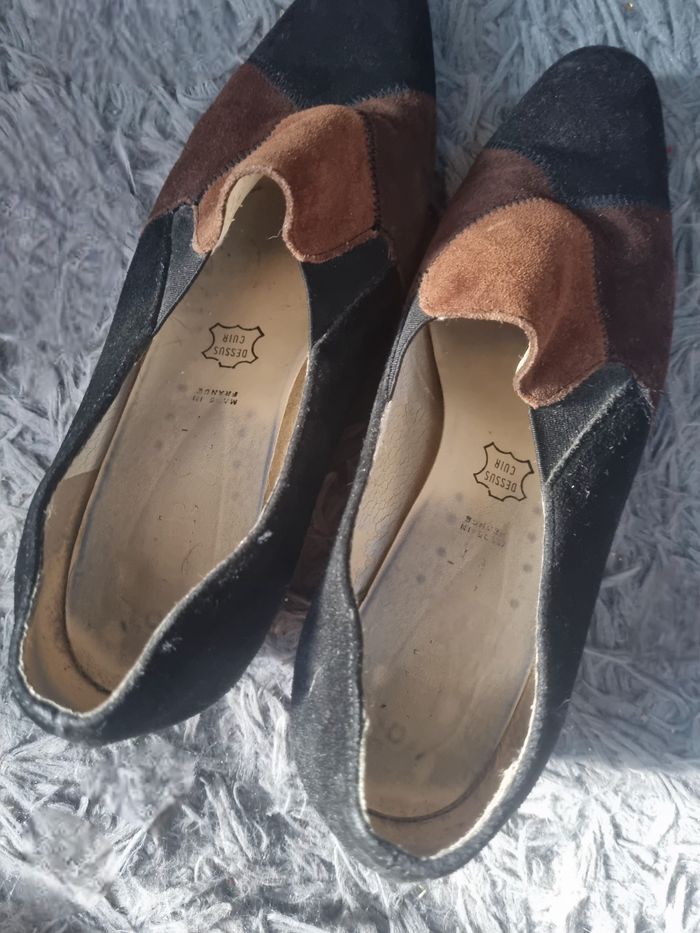 Escarpins cuir style vintage Adèle Joris 38 - photo numéro 8