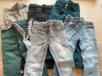 Lot de 6 skinny 2 ans