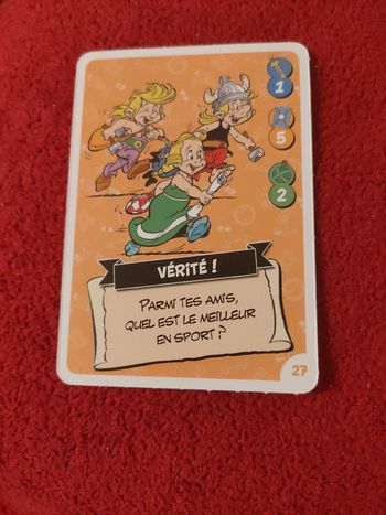 Carte Astérix aux jeux olympiques