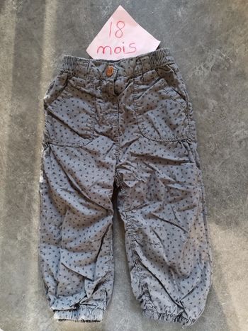 Pantalon gris 18 mois