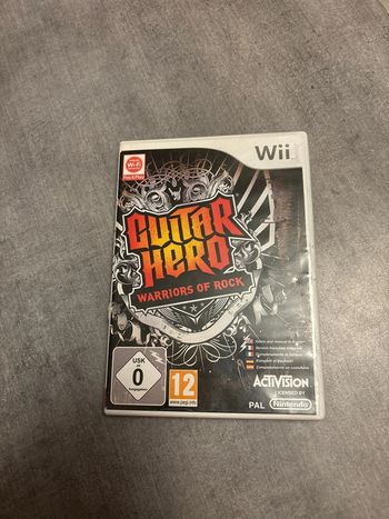 Jeu wii guitar Hero