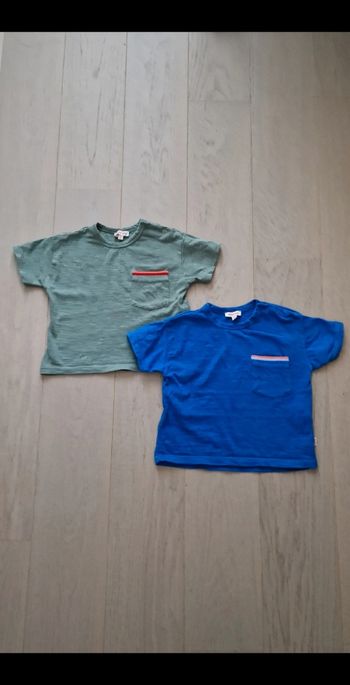 Lot de 2 t-shirts 12 mois