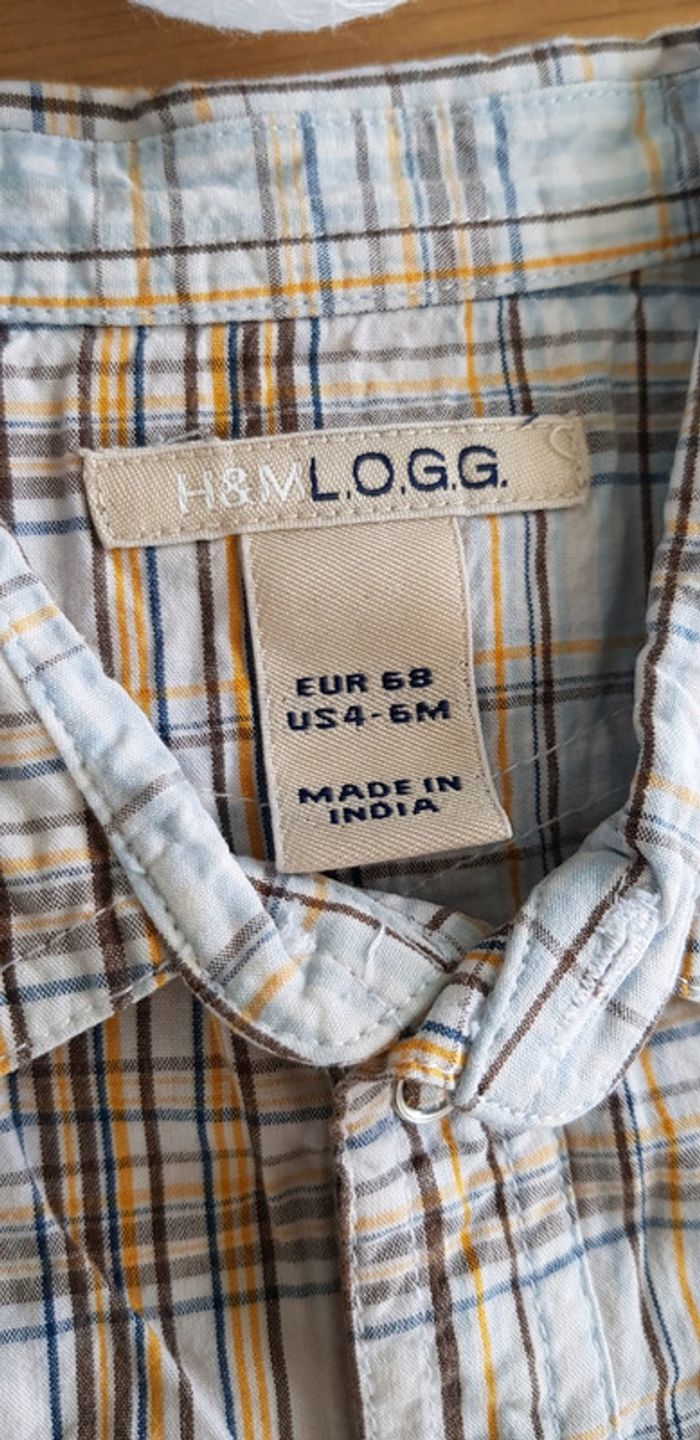 Ensemble pantalon+chemise 6 mois - photo numéro 3