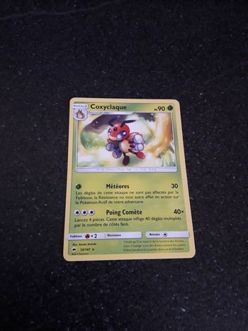 Coxyclaque carte Pokémon neuve