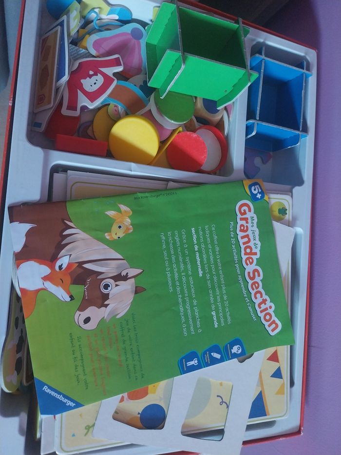 Mes jeux grande section  à donner