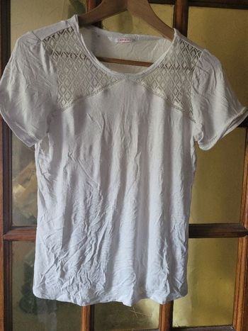 T-shirt en viscose camaieu M