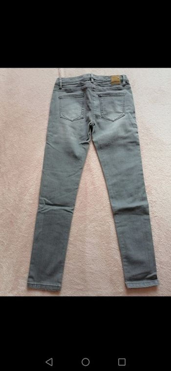 Jeans gris slim - photo numéro 3