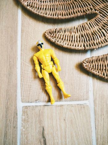 🙅 Power rangers ninja steel figurine articulée du ranger jaune marque bandai