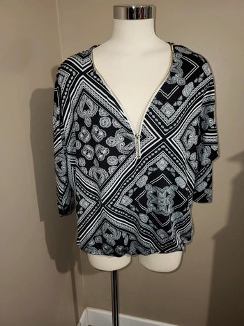 Blouse manches 3/4