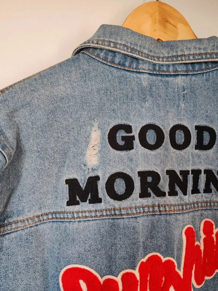 Veste Denim PimKie Brodé taille M - photo numéro 3