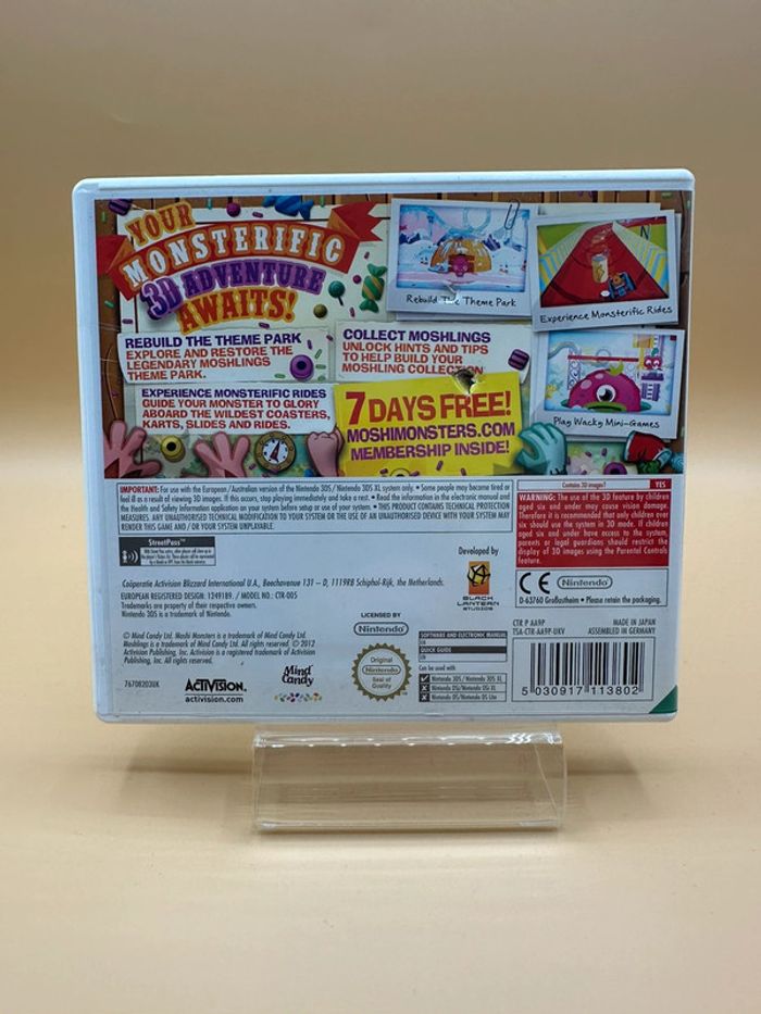 Moshi Monsters: Moshling Theme Park 3DS - photo numéro 2
