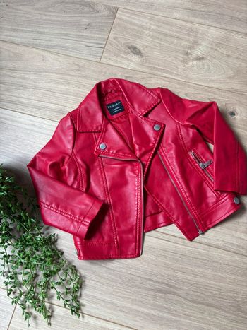 Veste blazer perfecto rouge