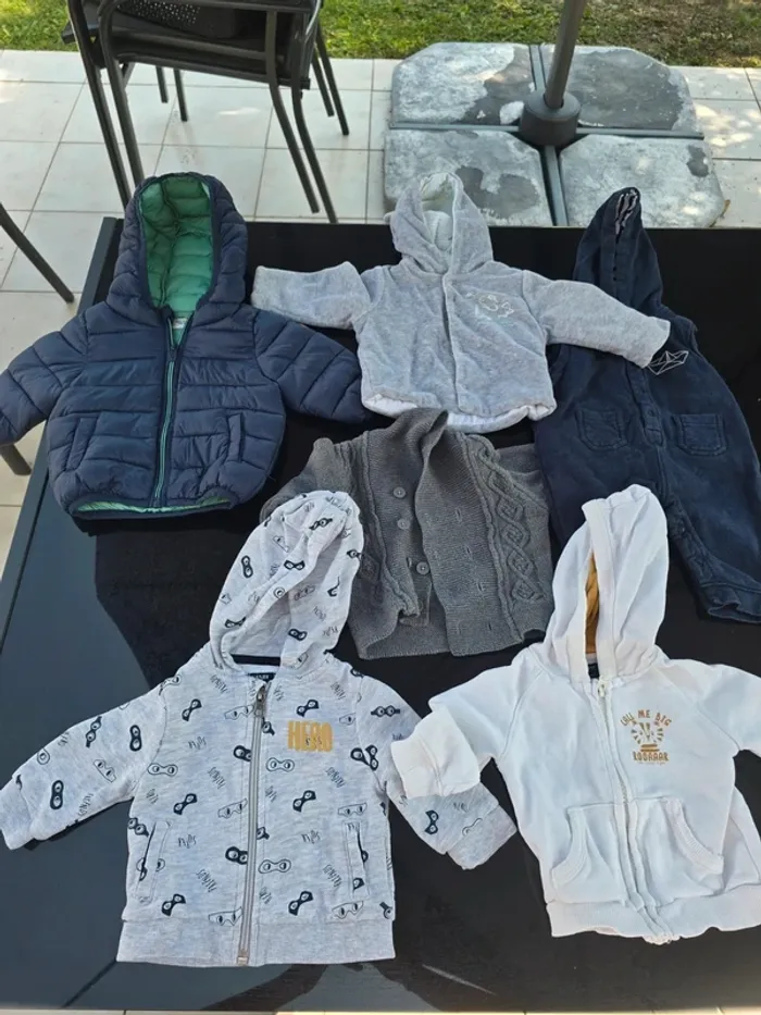 Lot 41 vêtements garçon 3 mois - photo numéro 9