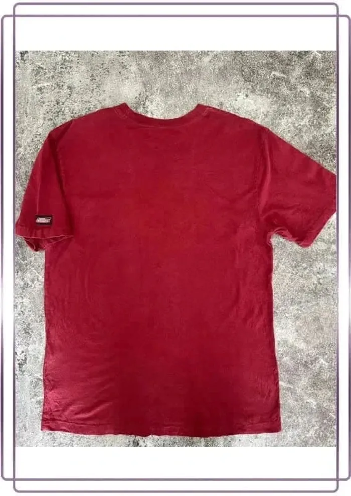 T shirt bordeaux homme Dickes taille L T-shirt Maglietta uomo Herren-T-Shirt - photo numéro 3