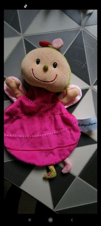 Coccinelle Marionnette Liz la fee