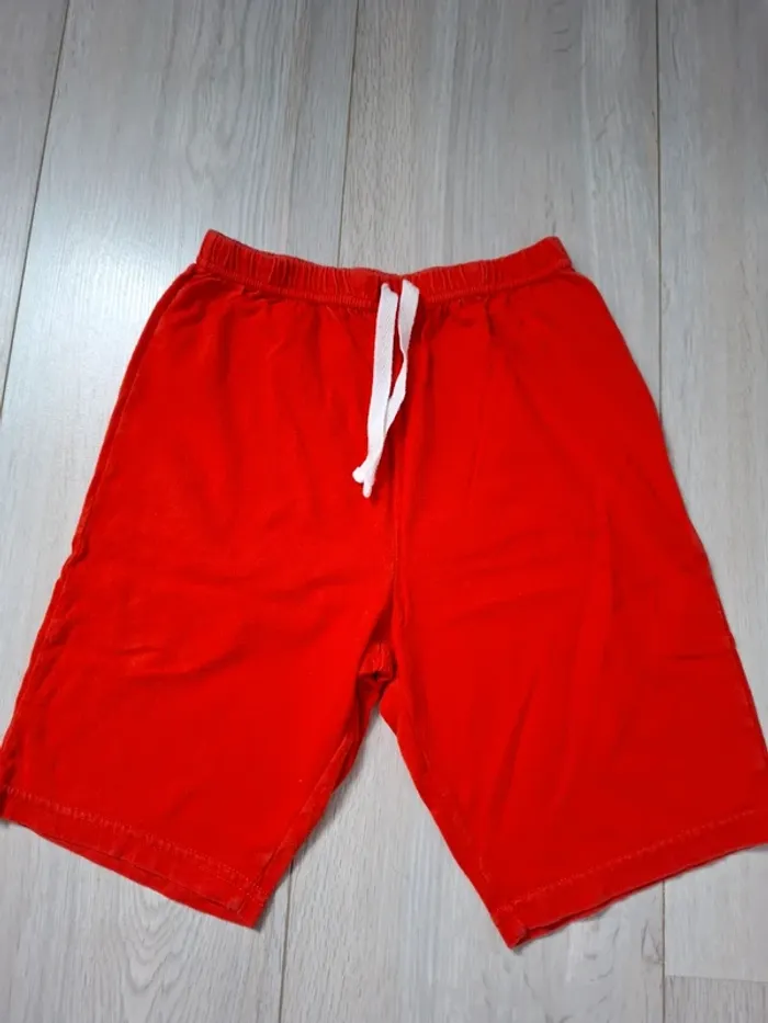 Pyjama surf Hawaï DPAM 8 ans blanc rouge - photo numéro 6