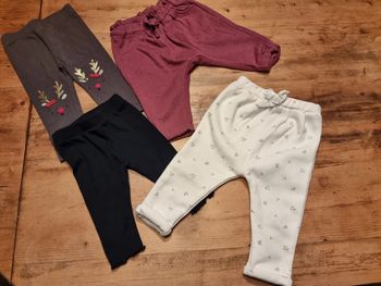 Lot de 4 pantalons 12 mois