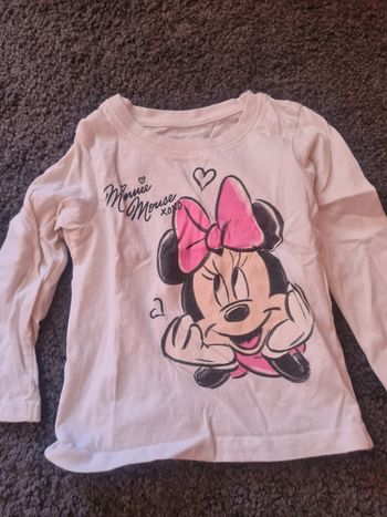 Tee-shirt Minnie 12-18 mois