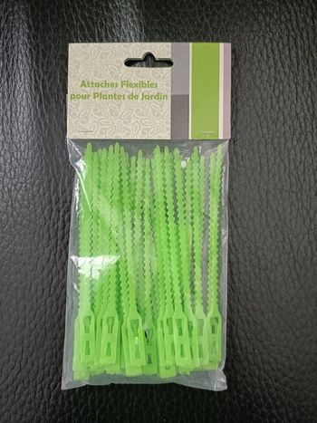 50 attaches flexibles d'environ 13 cm pour plantes de jardin