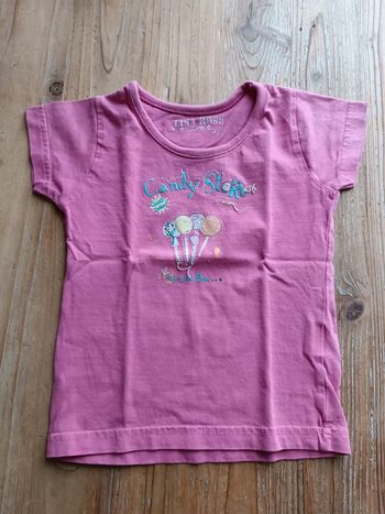 T-shirt rose 4 ans