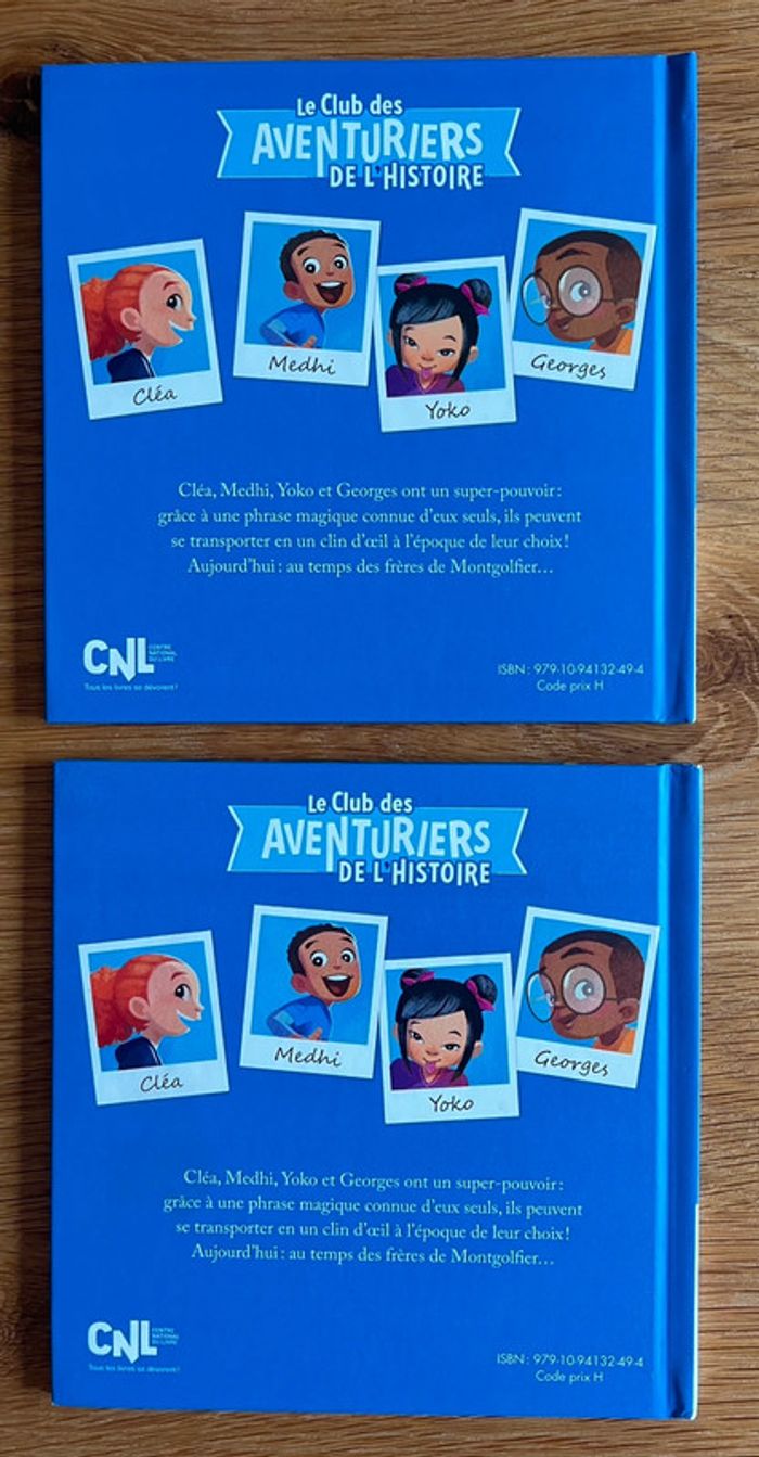 Lot ou 0,50cts/piece livres Collection Mc Do « Le voyage en montgolfière » - photo numéro 2