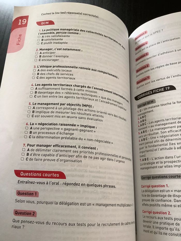 Préparation concours de la FPT Connaître la Fonction publique territoriale Pass Foucher - photo numéro 10