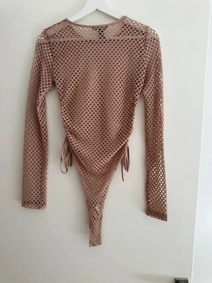 Body résille nude Forever 21 – Taille M – Neuf sans étiquette - photo numéro 7
