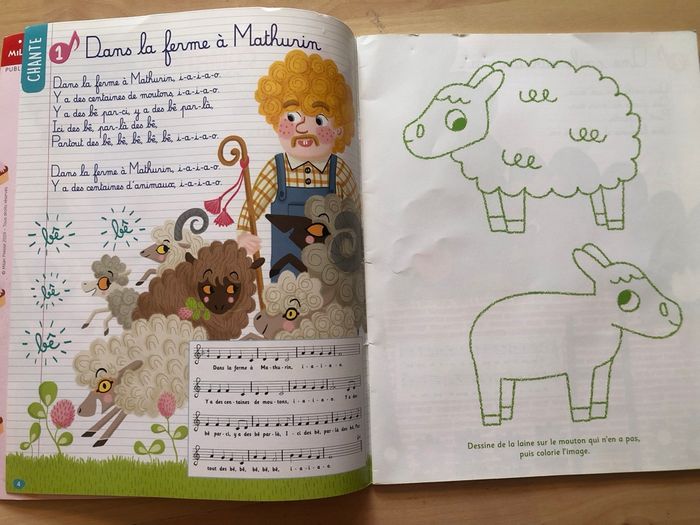 Comptines pour les petits, hors-série, édition Milan - photo numéro 3