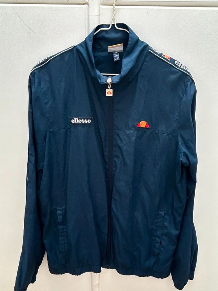 Veste survêtement vintage bleu marine ellesse