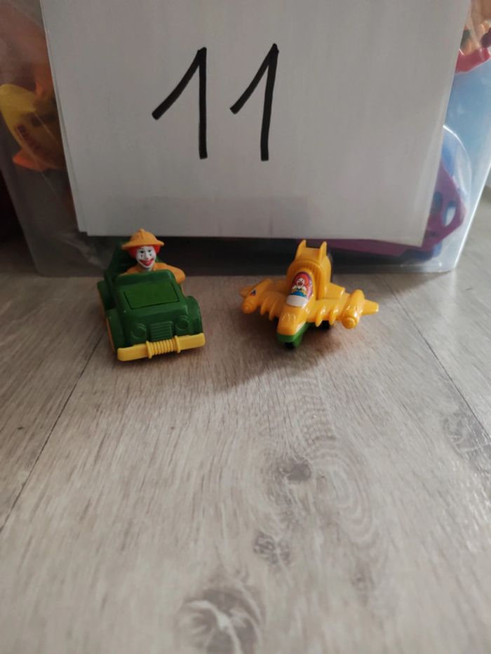 Figurine McDonald's Ronald ×2.