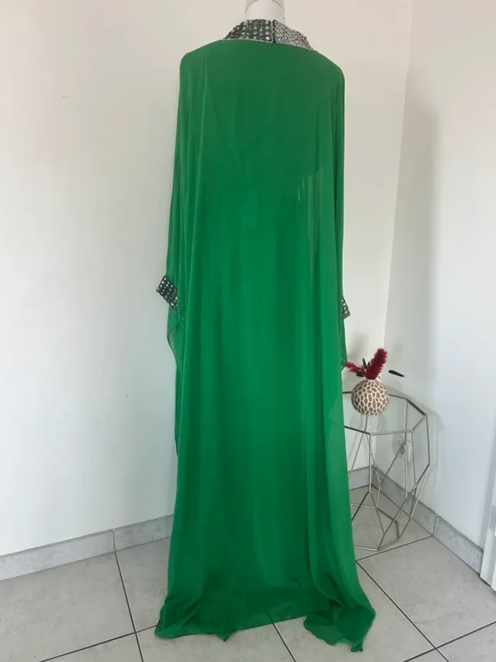 Robe cérémonie verte femme - photo numéro 8