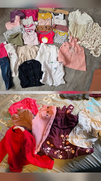 Lot bébé fille 12 mois