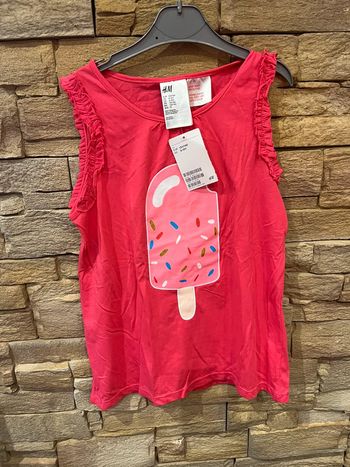 Haut dessin glace H&M 10 ans neuf