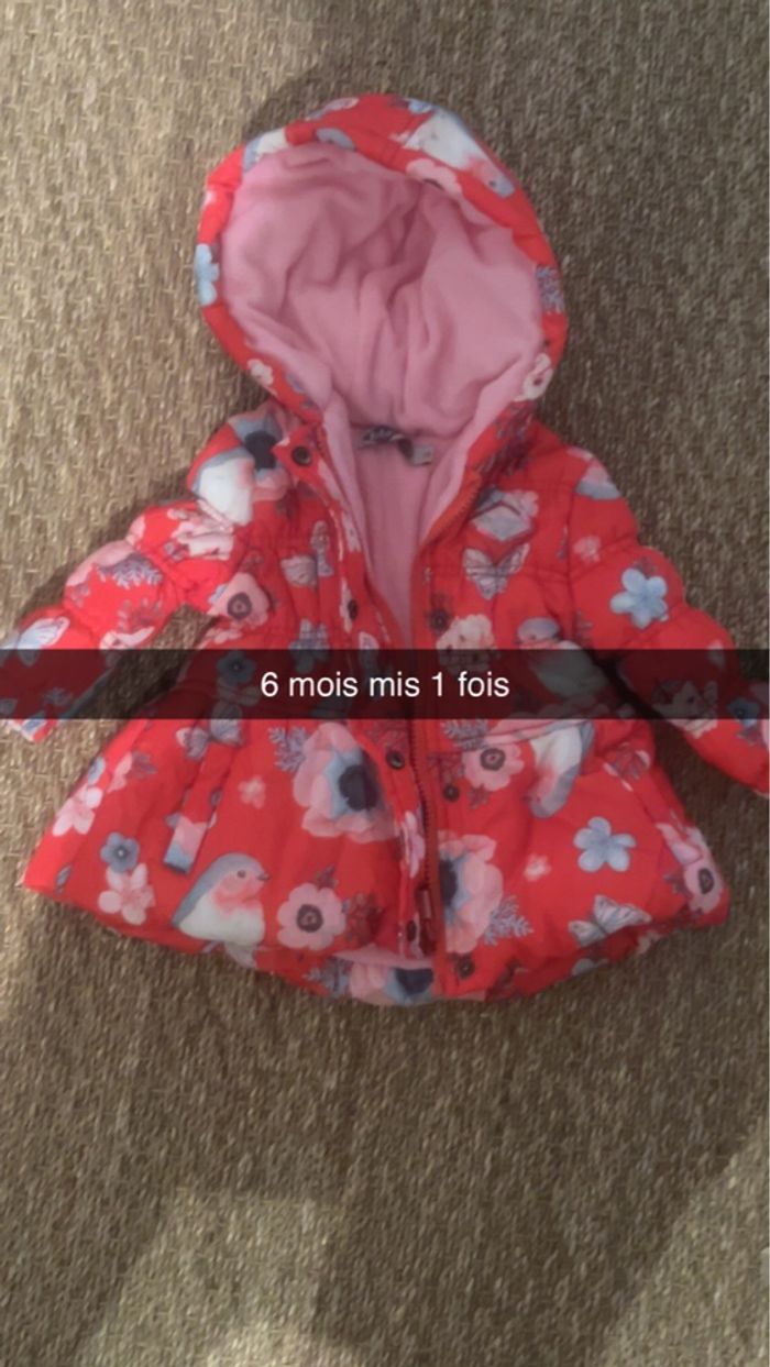 manteau hiver 6 mois