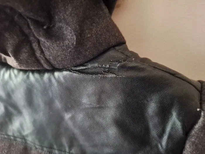 Manteau zippé gris marron garçon Gémo 18 mois - photo numéro 5