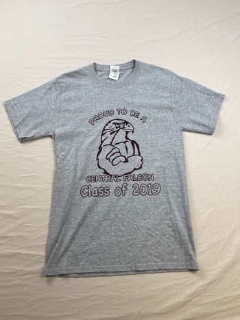 T-shirt imprimé sport USA, homme, été, gris, S