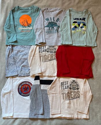 Maillots manches longues 4ans