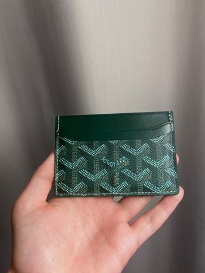 Porte Carte Goyard Vert - photo numéro 4