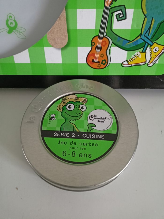 Assiette le caméléon dine + série 2 caméléon dry - photo numéro 3