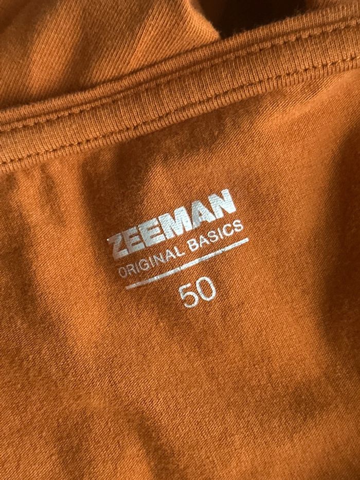 Haut manches longues basic camel 50/5XL - photo numéro 5