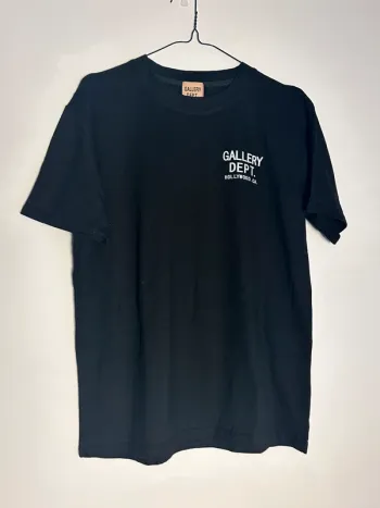 T shirt noir gallery dept