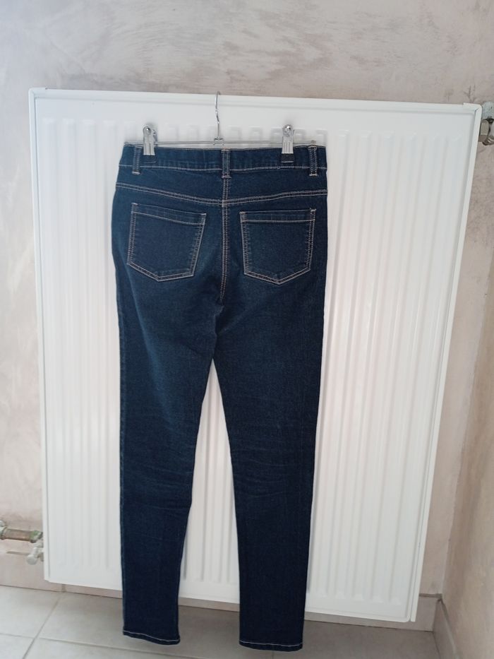 Jean bleu marine fille 12 ans Gémo - photo numéro 5