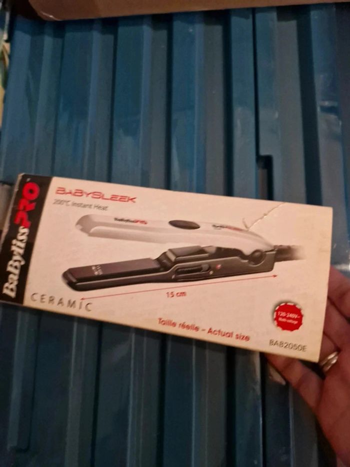 Mini lisseur babyliss