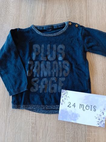 Pull fin Kiabi 24mois