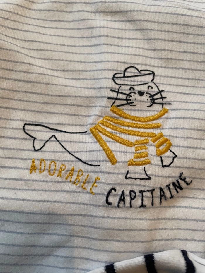 Pyjama « adorable capitaine »